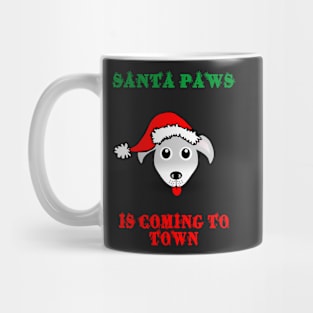 Santa Paws Christmas Mug